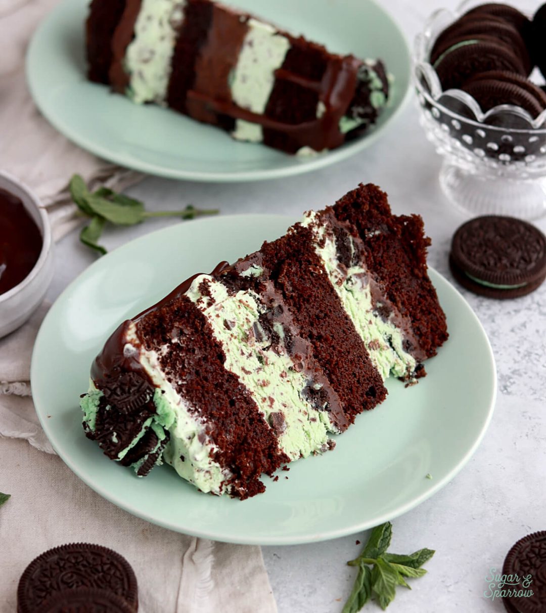 Mint Chocolate Chip Ice Cream Cake Sugar Sparrow mint-chocolate-chip-ice-cream-cake-sugar-sparrow