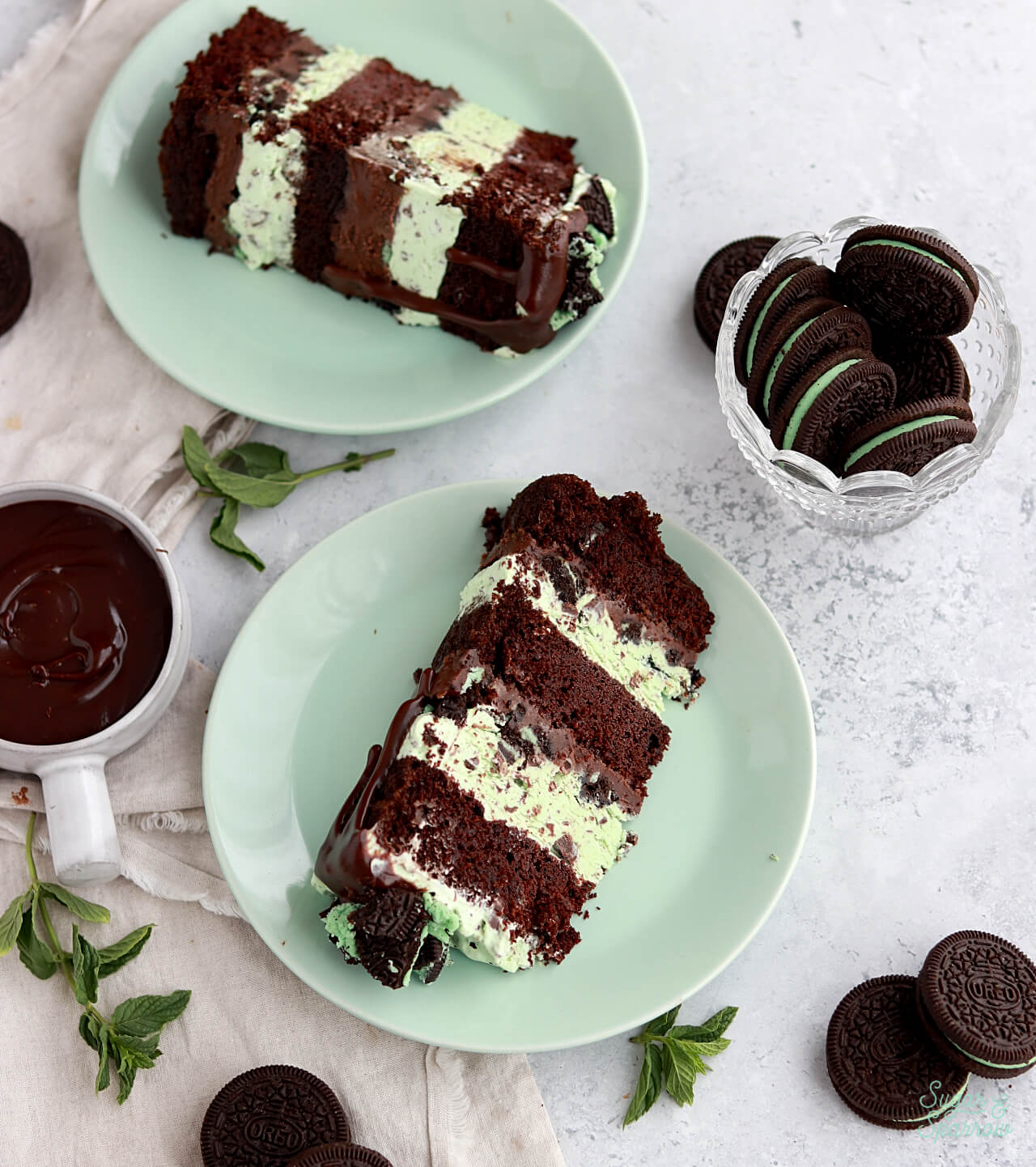 Mint Chocolate Chip Ice Cream Cake Sugar Sparrow mint-chocolate-chip-ice-cream-cake-sugar-sparrow