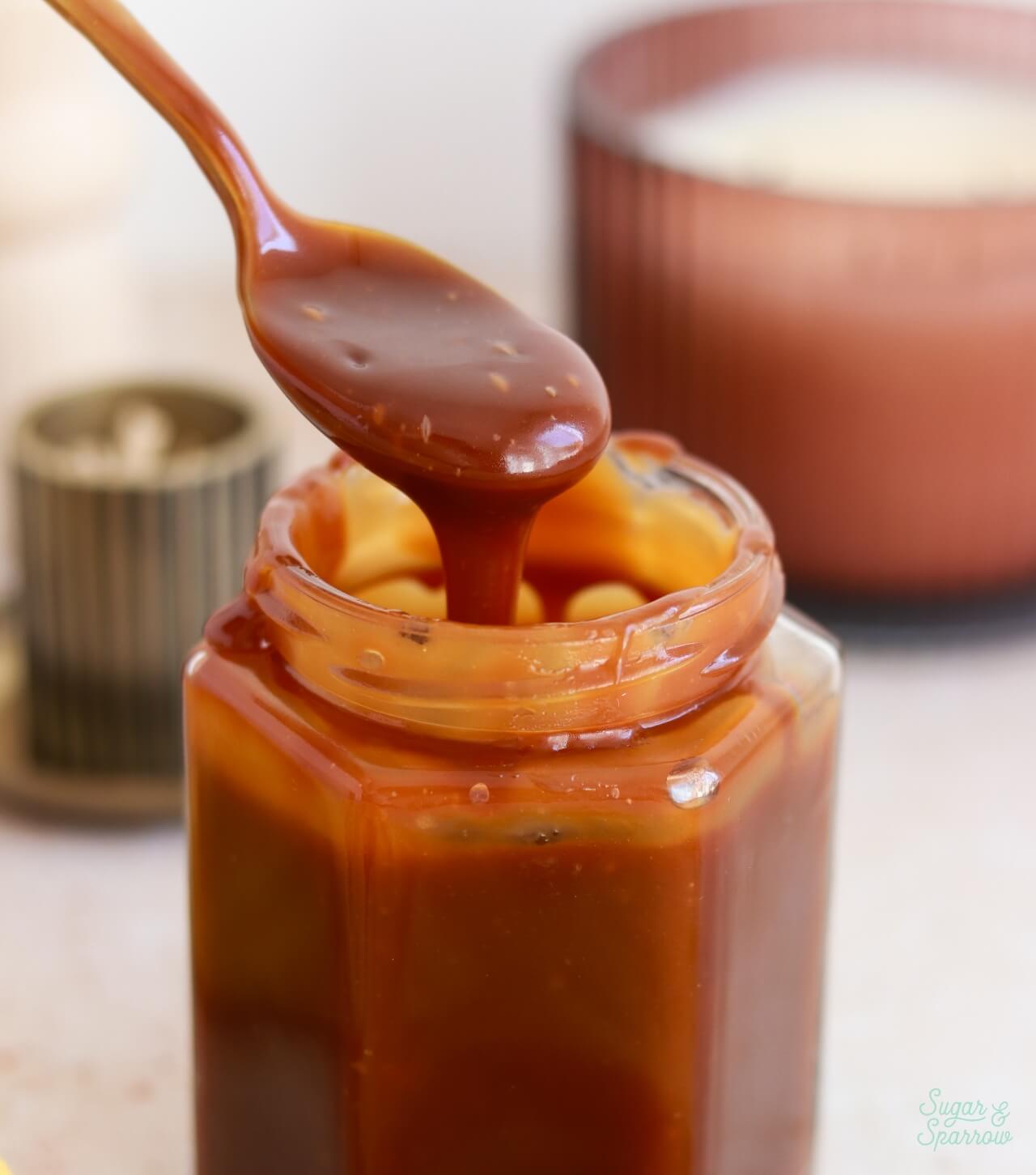 salted caramel for drip cake