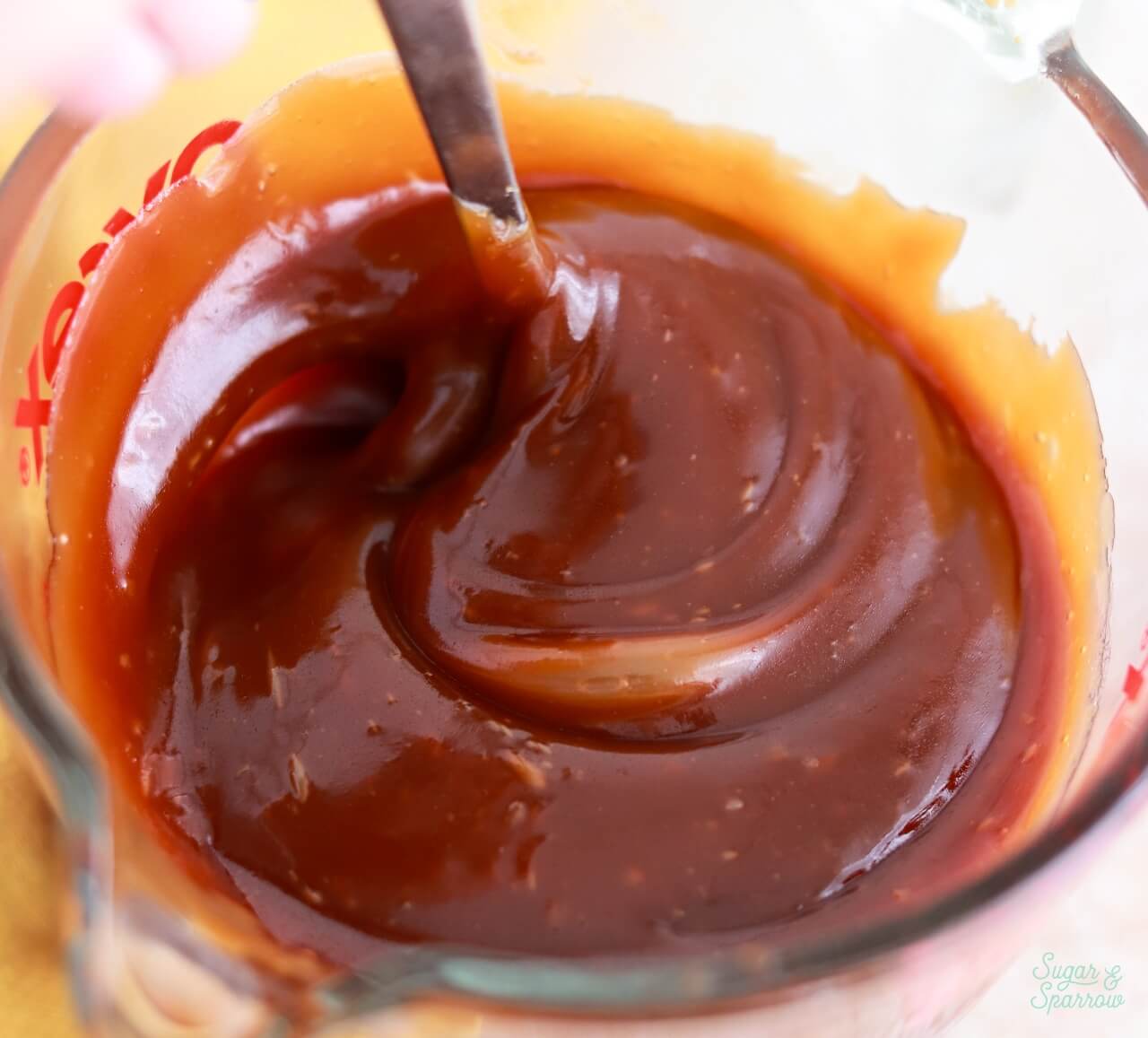 thick salted caramel sauce from scratch