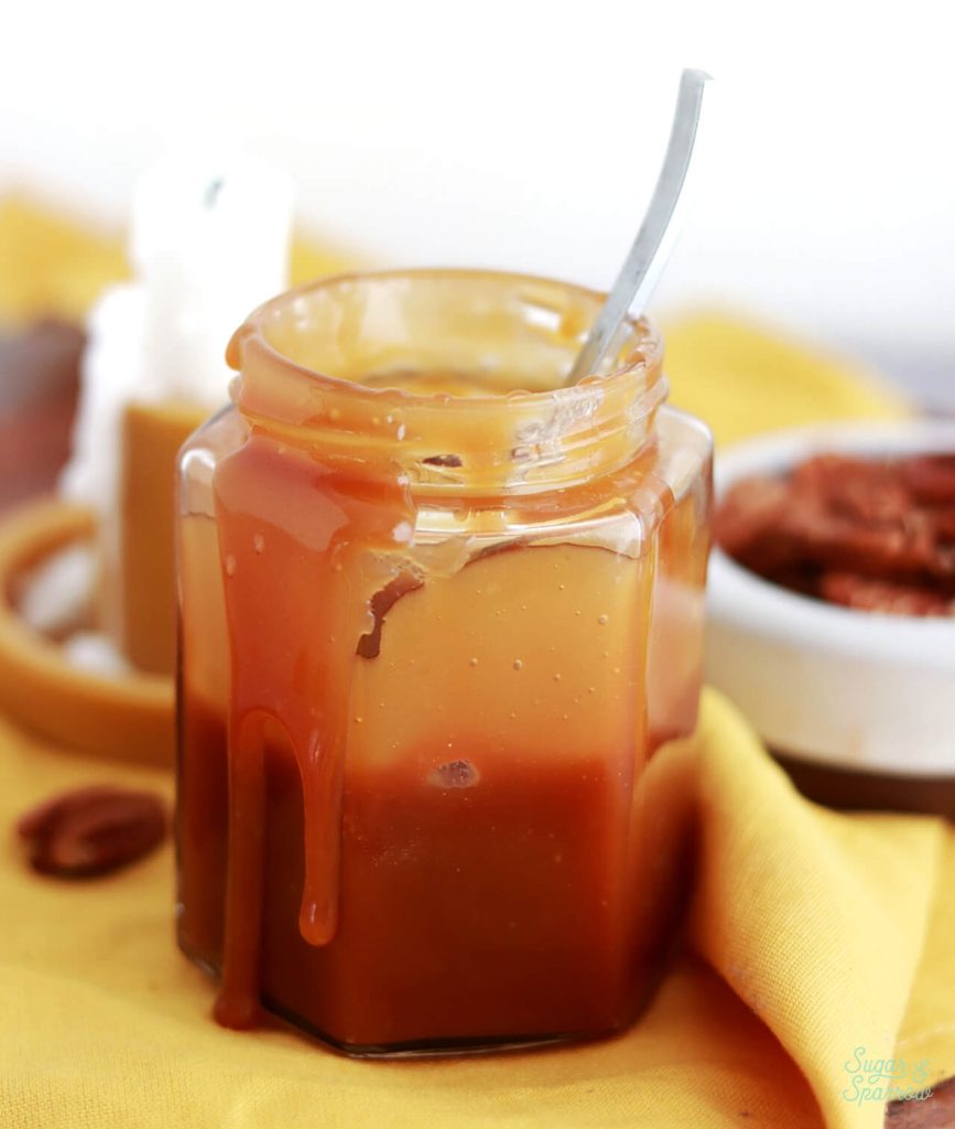 Caramel Sauce Recipe (Easy) + Video Tutorial