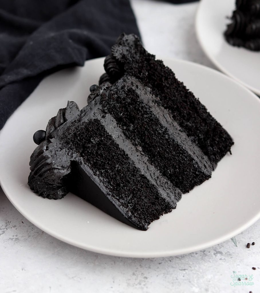 A Spooky Black Velvet Cake Recipe For Halloween Sugar And Sparrow