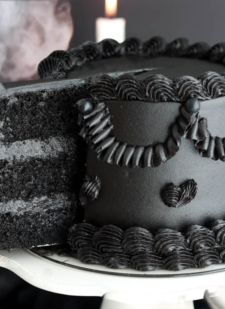 Black Velvet Cake recipe for Halloween