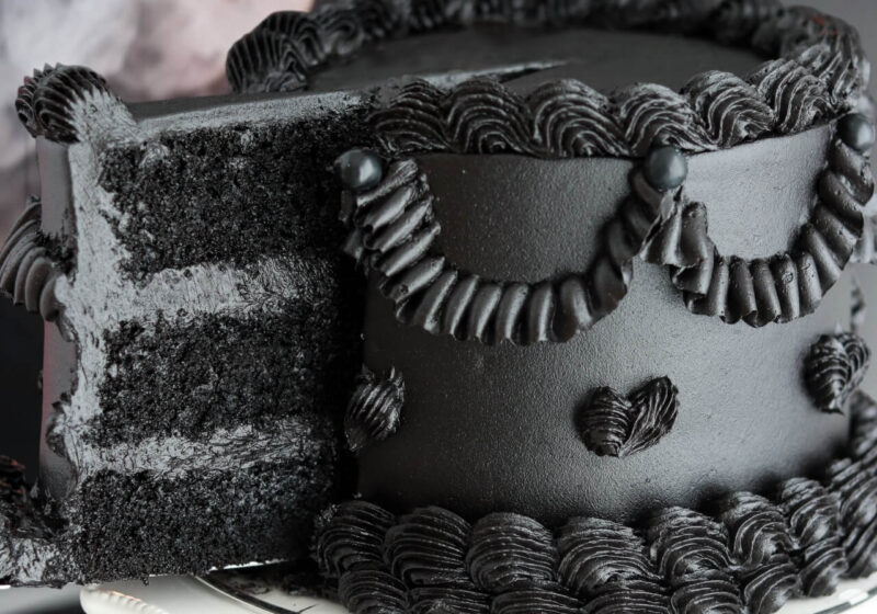 Black Velvet Cake recipe for Halloween