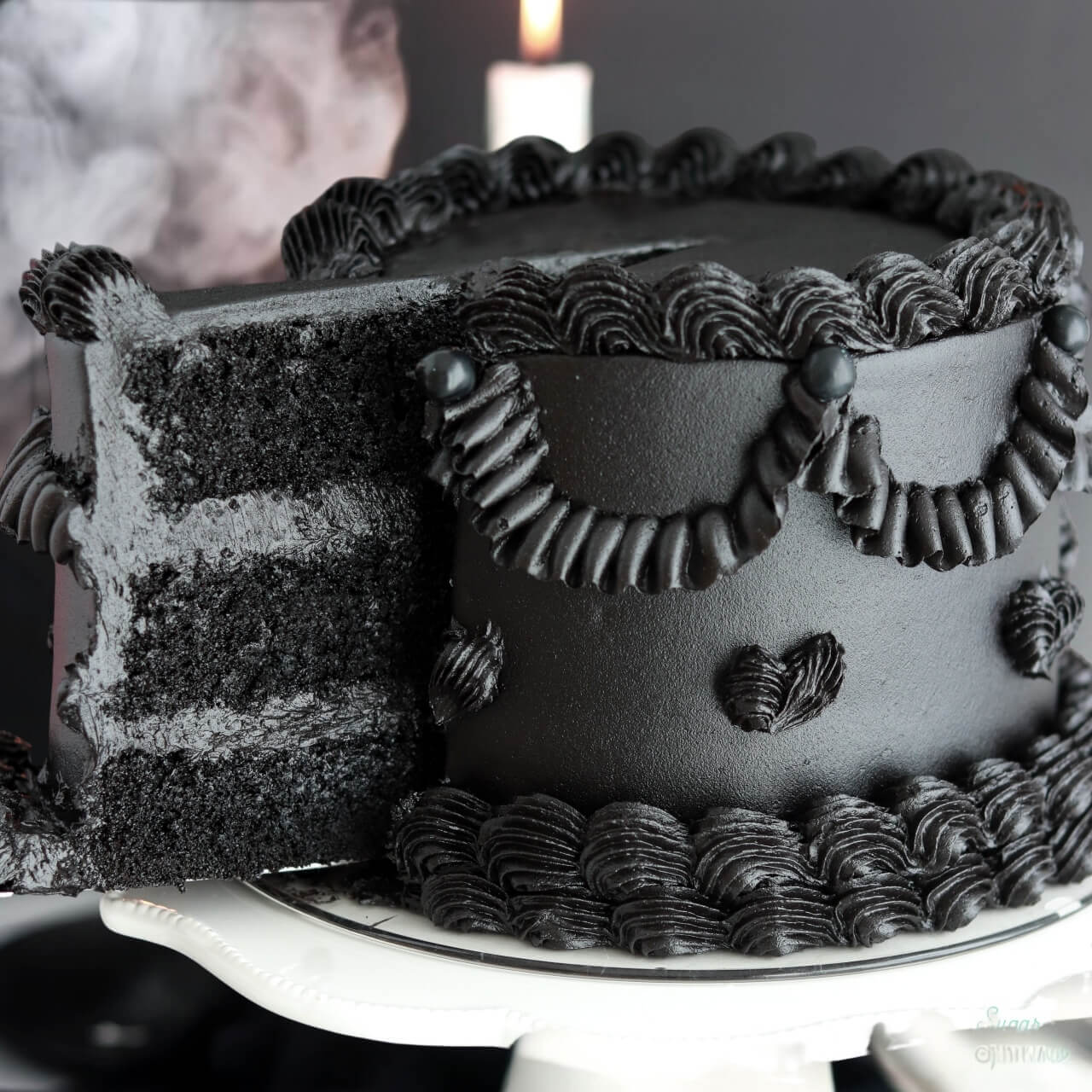 Black Velvet Cake recipe for Halloween