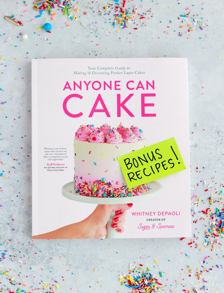 Anyone Can Cake bonus recipes eBook