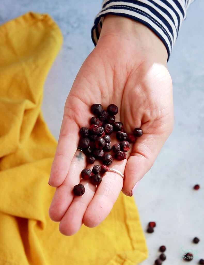 what are freeze dried blueberries