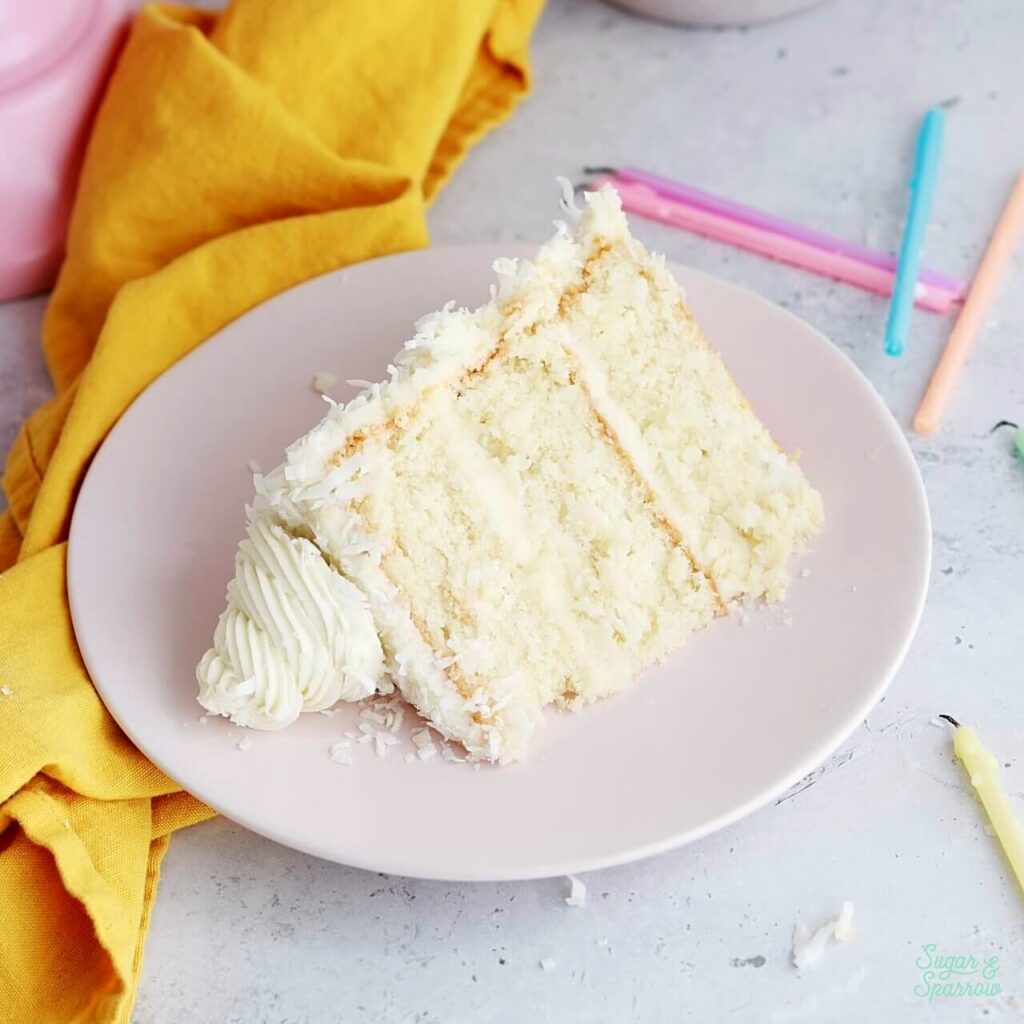 fluffy moist coconut cake recipe