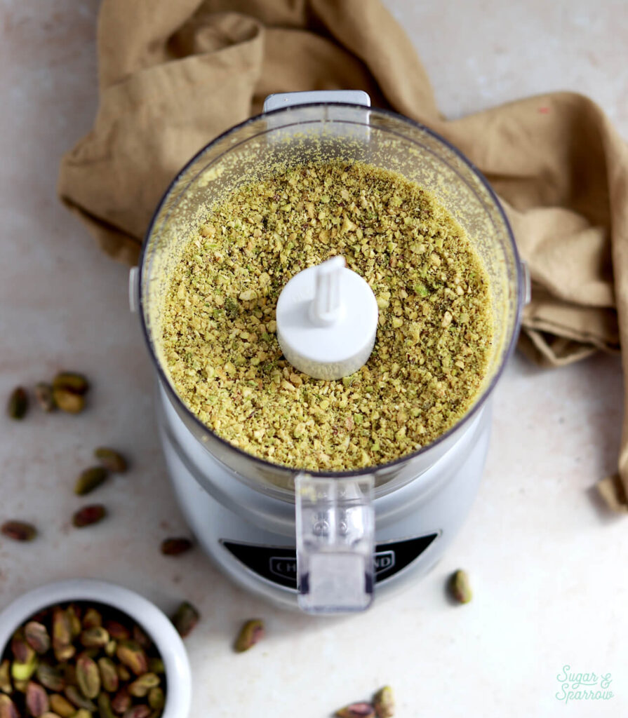 ground pistachios for cake