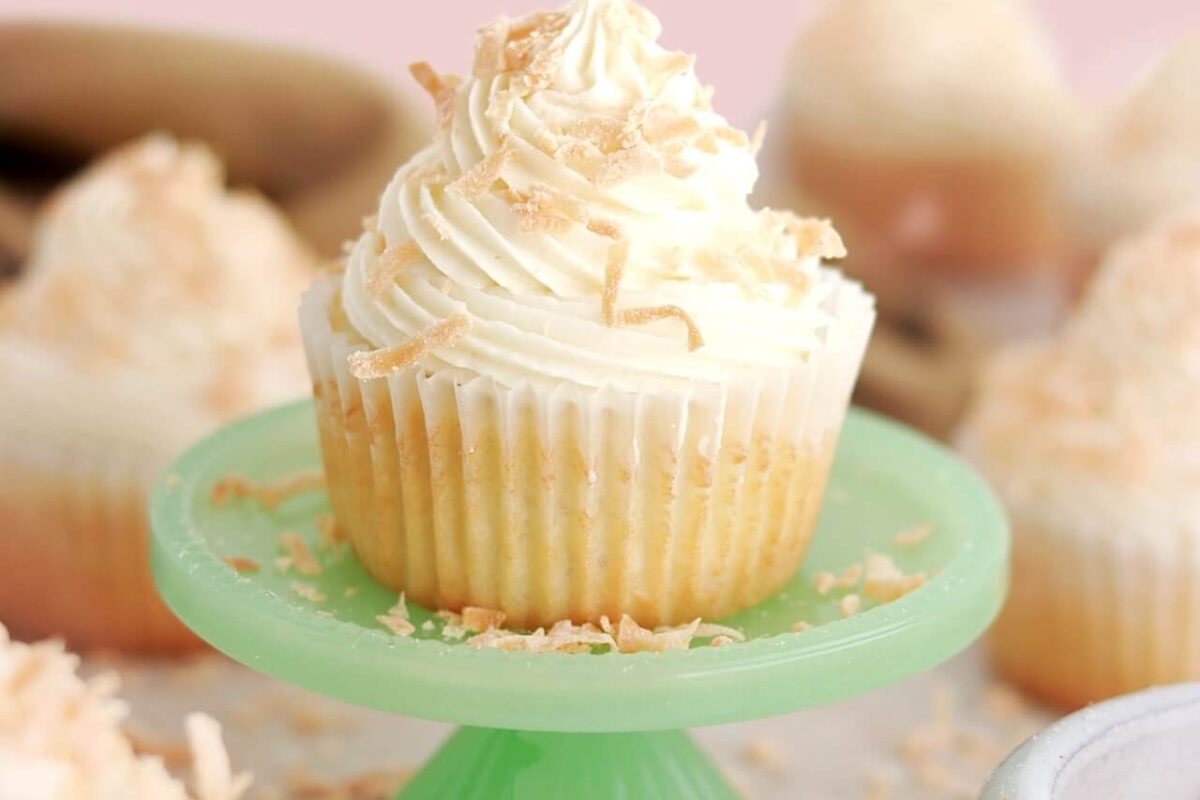 toasted coconut cupcakes recipe