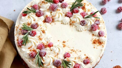 no bake eggnog cheesecake recipe by sugar and sparrow
