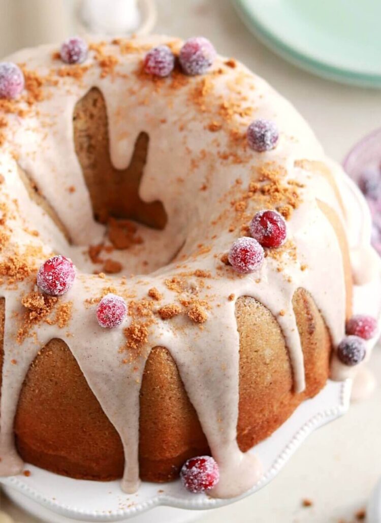 chai bundt cake recipe by sugar and sparrow