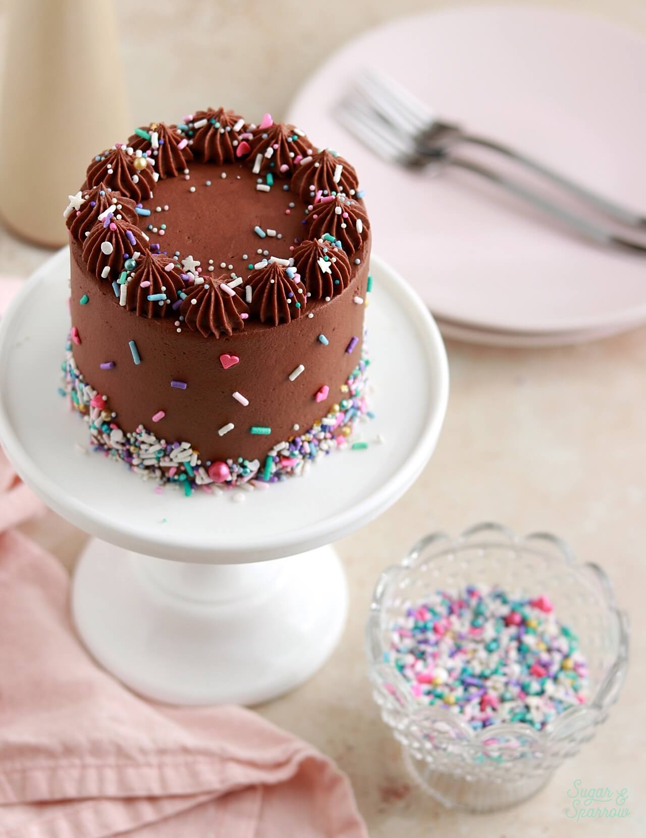 chocolate cake for two recipe