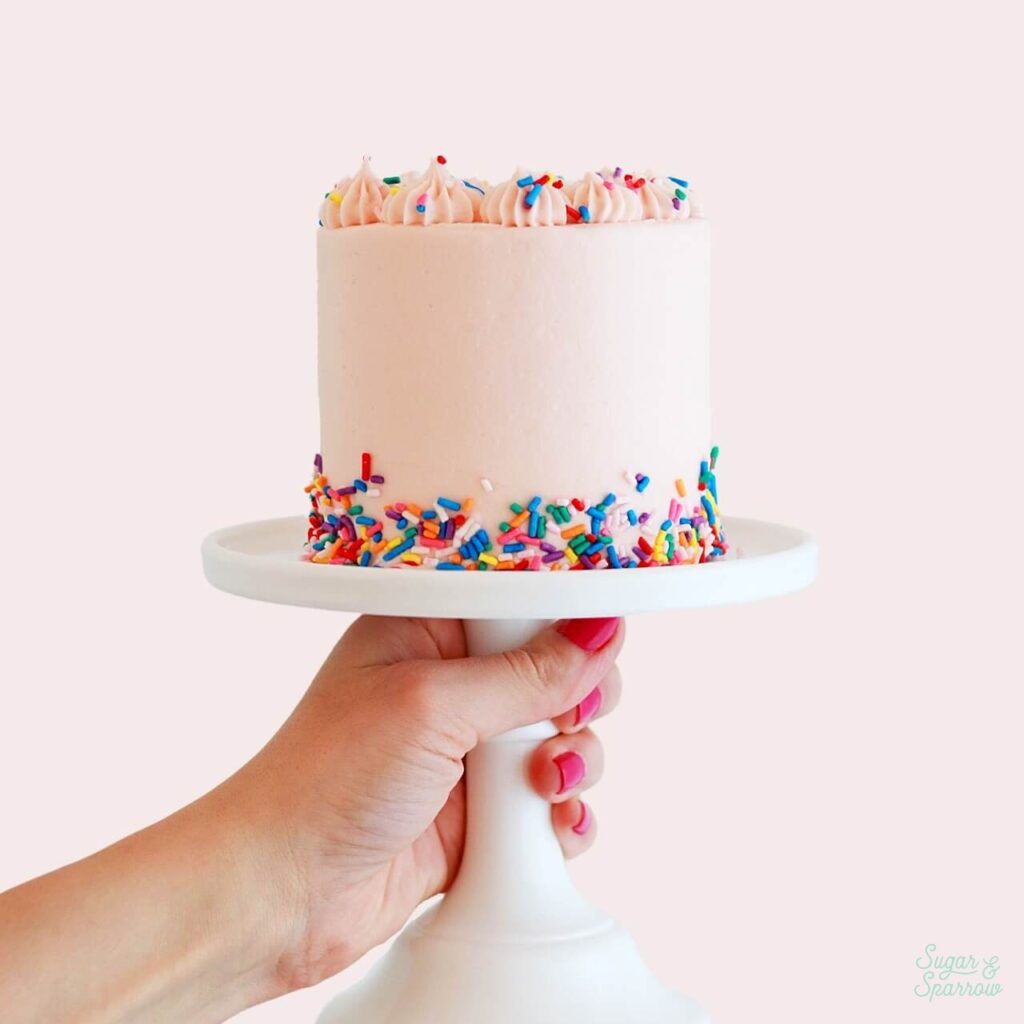 small batch vanilla cake recipe