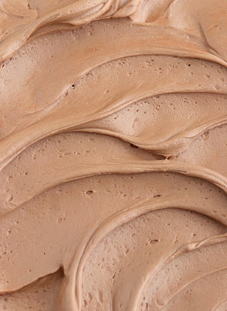 mocha frosting recipe by sugar and sparrow