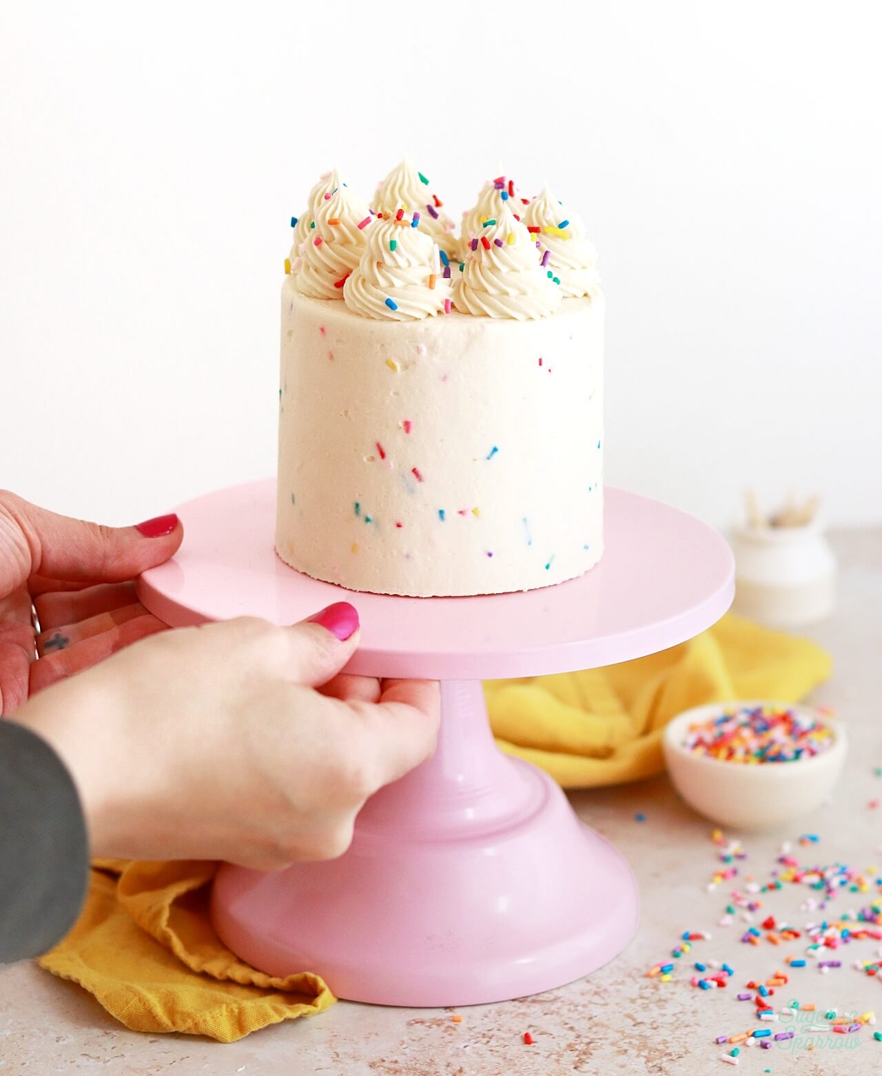 Small batch funfetti cake recipe