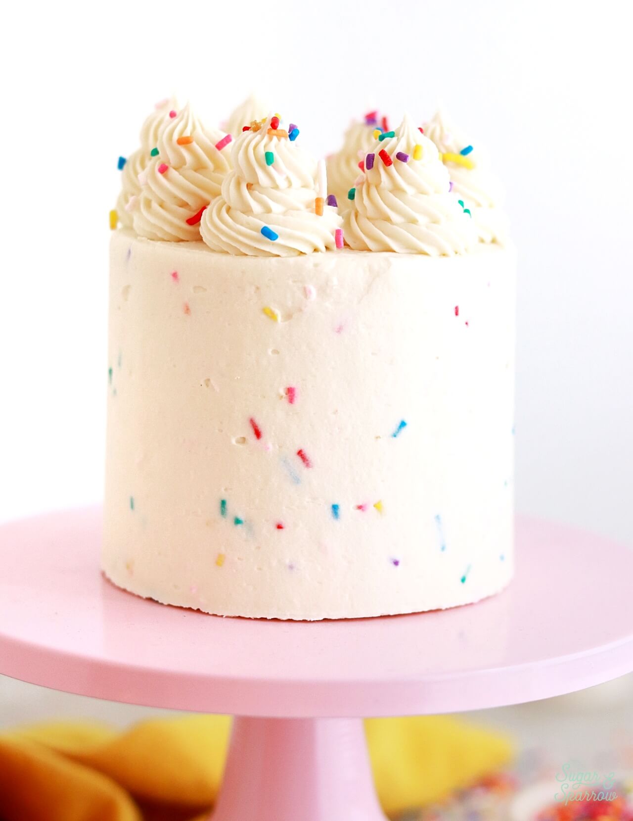 funfetti cake with funfetti buttercream recipe