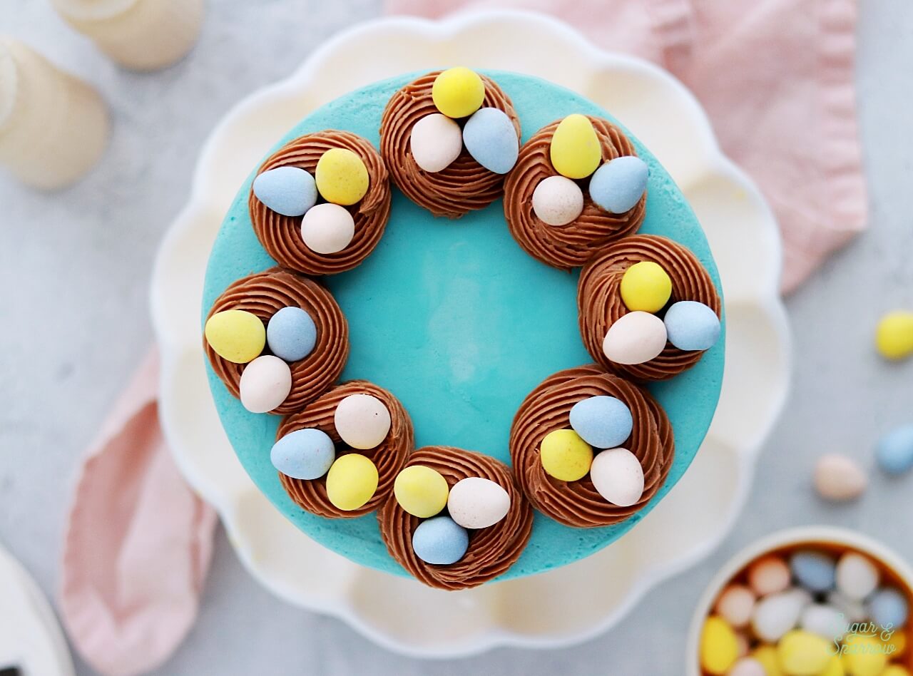 chocolate cadbury mini egg cake recipe