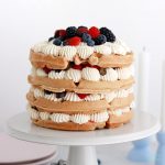 belgian waffle layer cake
