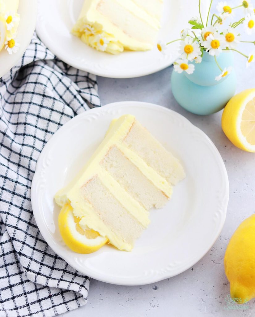 soft lemon layer cake recipe