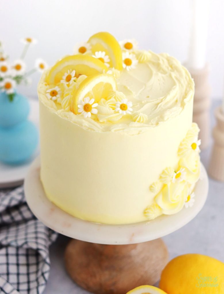 lemon cake with lemon buttercream recipe