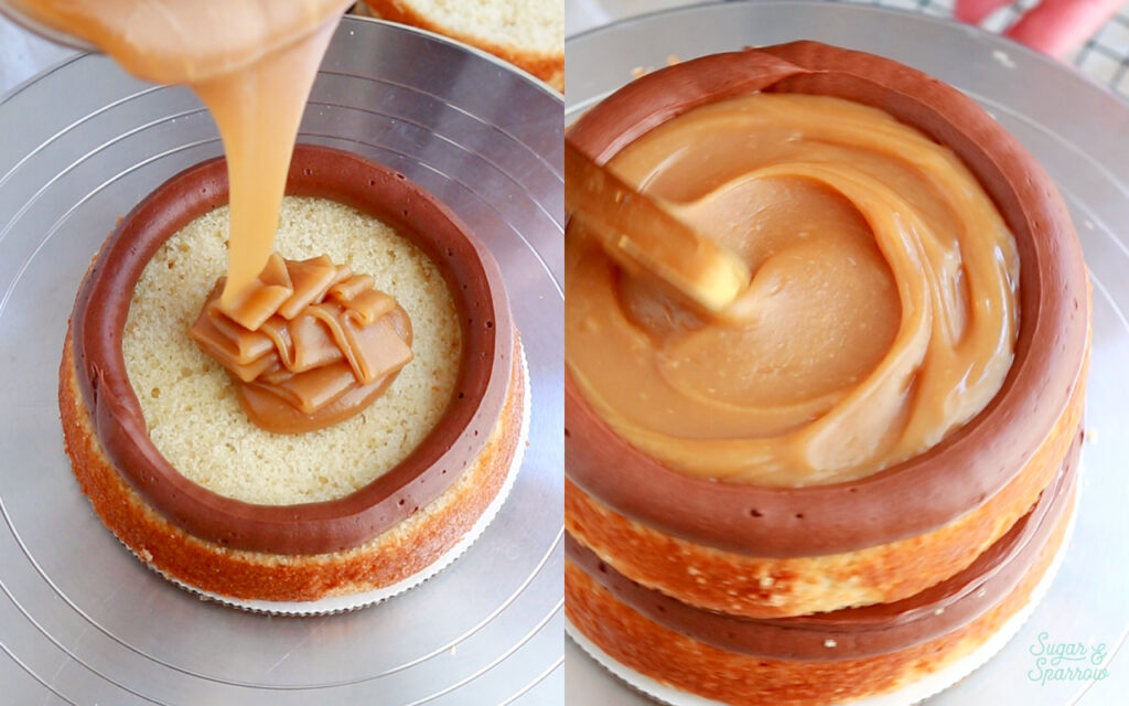 thick caramel cake filling recipe
