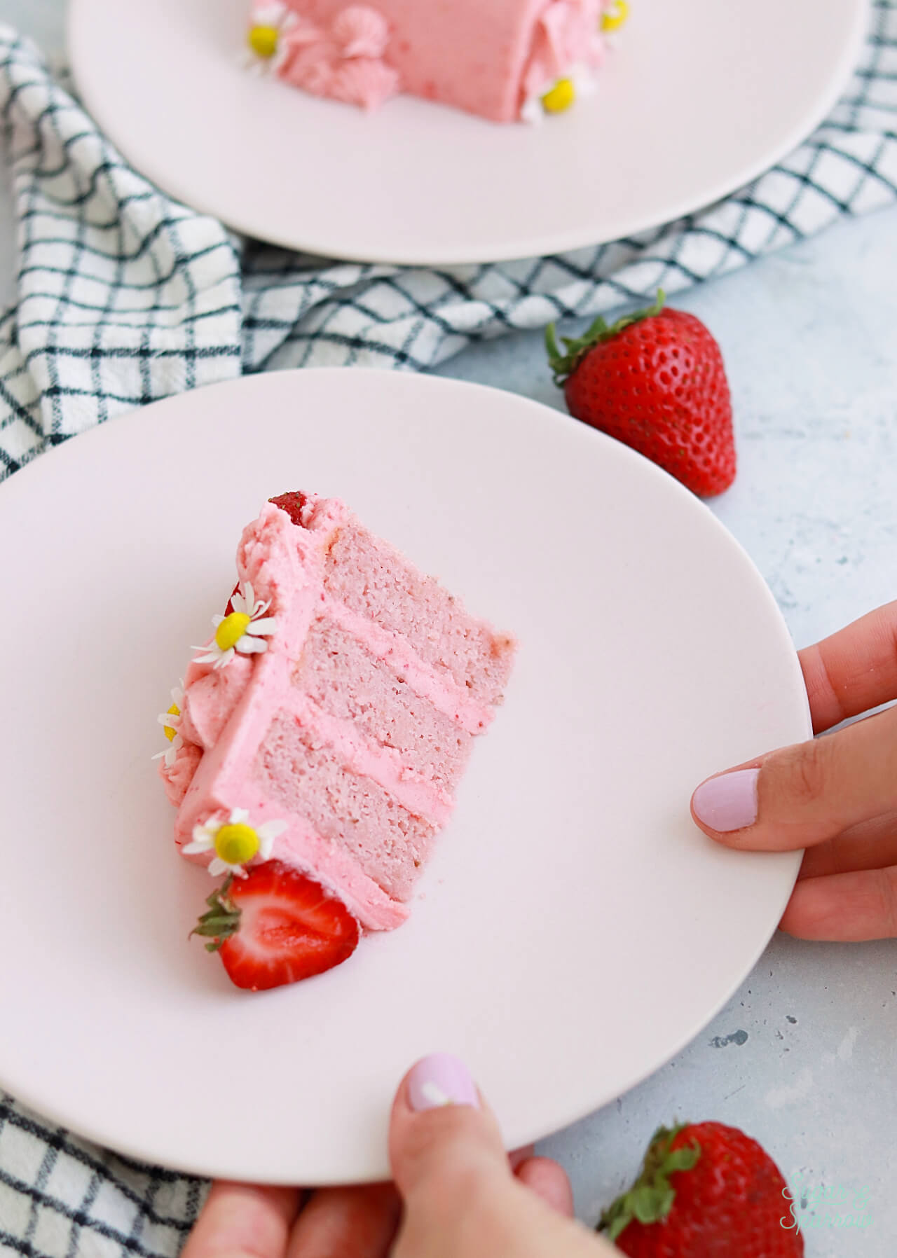 Mini strawberry cake recipe