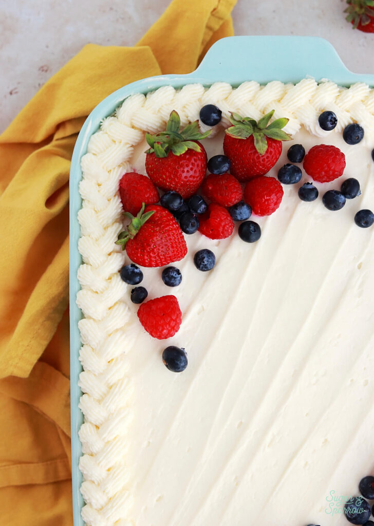 chantilly cream frosting recipe