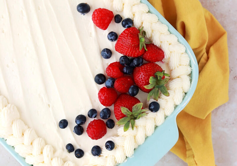 berry chantilly cake recipe sheet cake