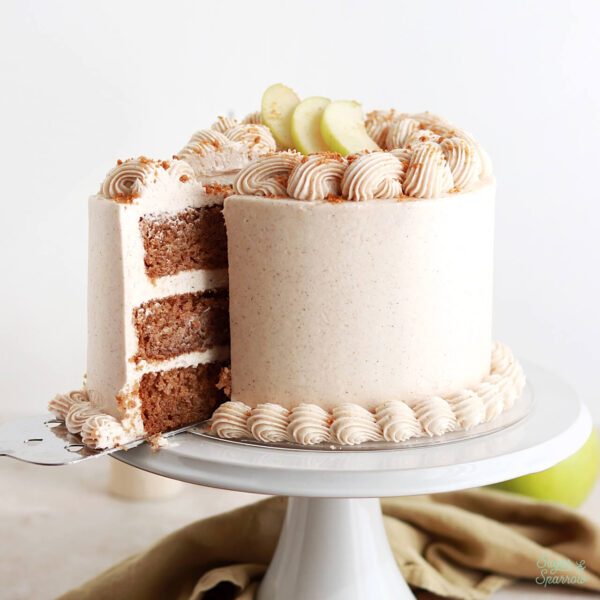 sugar and sparrow apple spice cake