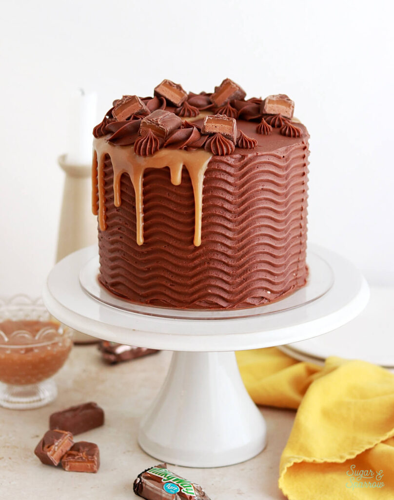 milky way layer cake by sugar and sparrow