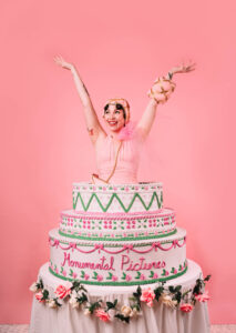 keiko lynn cake costume