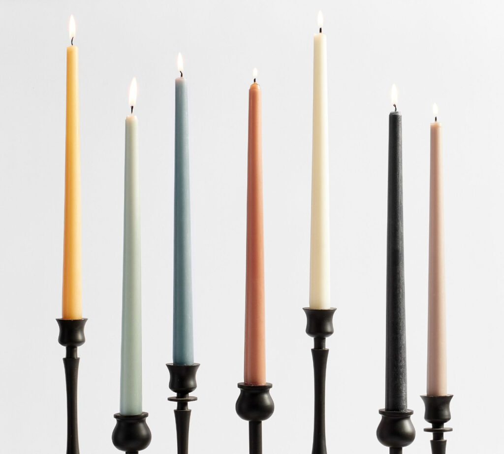fall taper candles