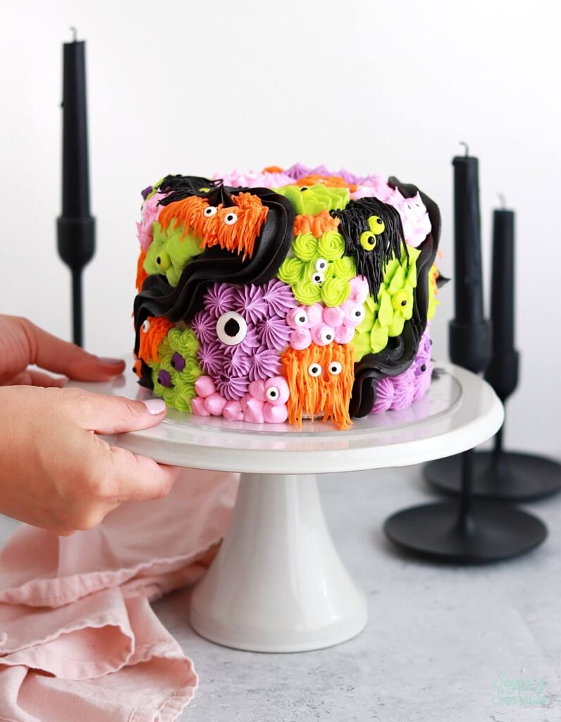 monster cake by sugar and sparrow