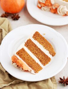 pumpkin cake with chai buttercream recipe