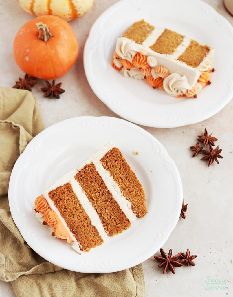 pumpkin cake with chai spices recipe