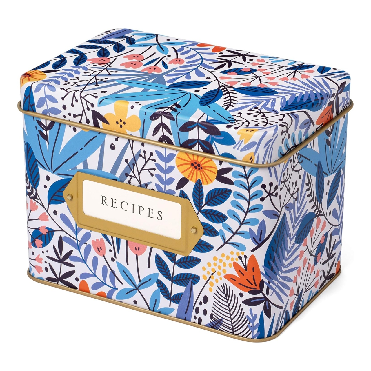 pretty recipe box gift for bakers