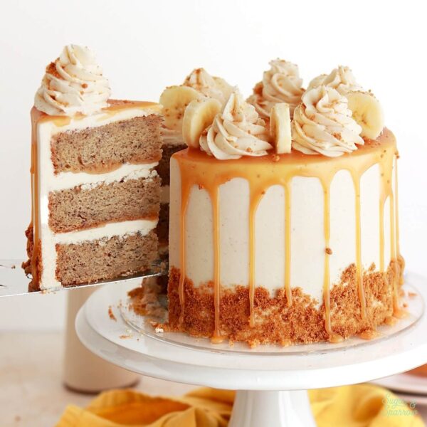 banana cake with brown butter frosting recipe