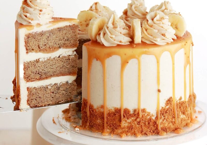 banana cake with brown butter frosting recipe