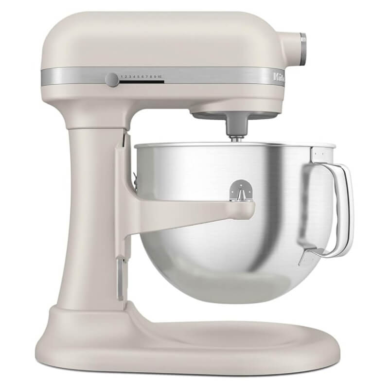 kitchenaid 7 quart stand mixer in milkshake