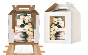 boxes for transporting tiered cakes