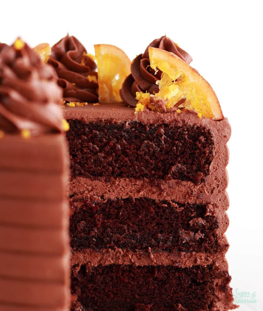 orange chocolate cake recipe