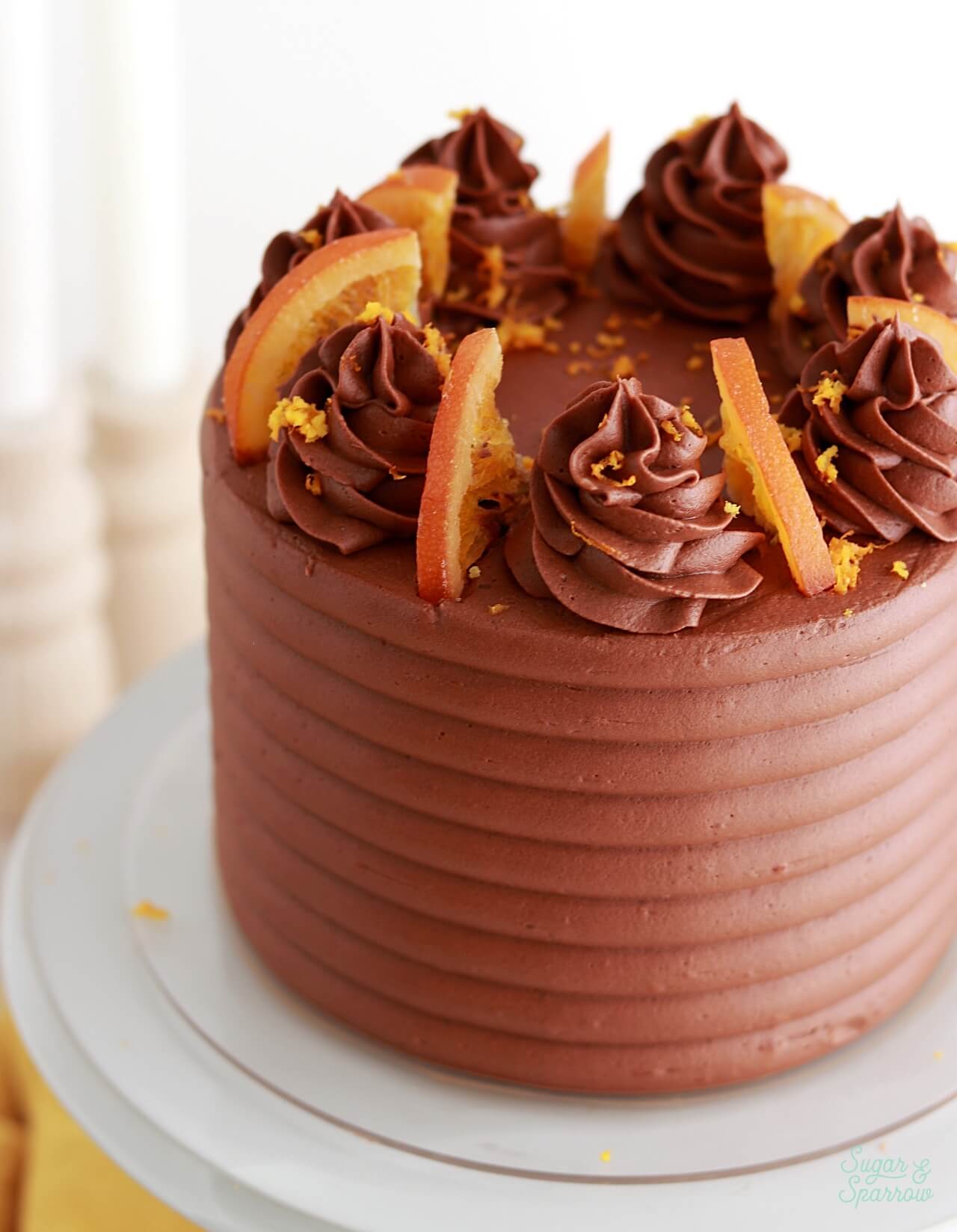 chocolate orange layer cake recipe