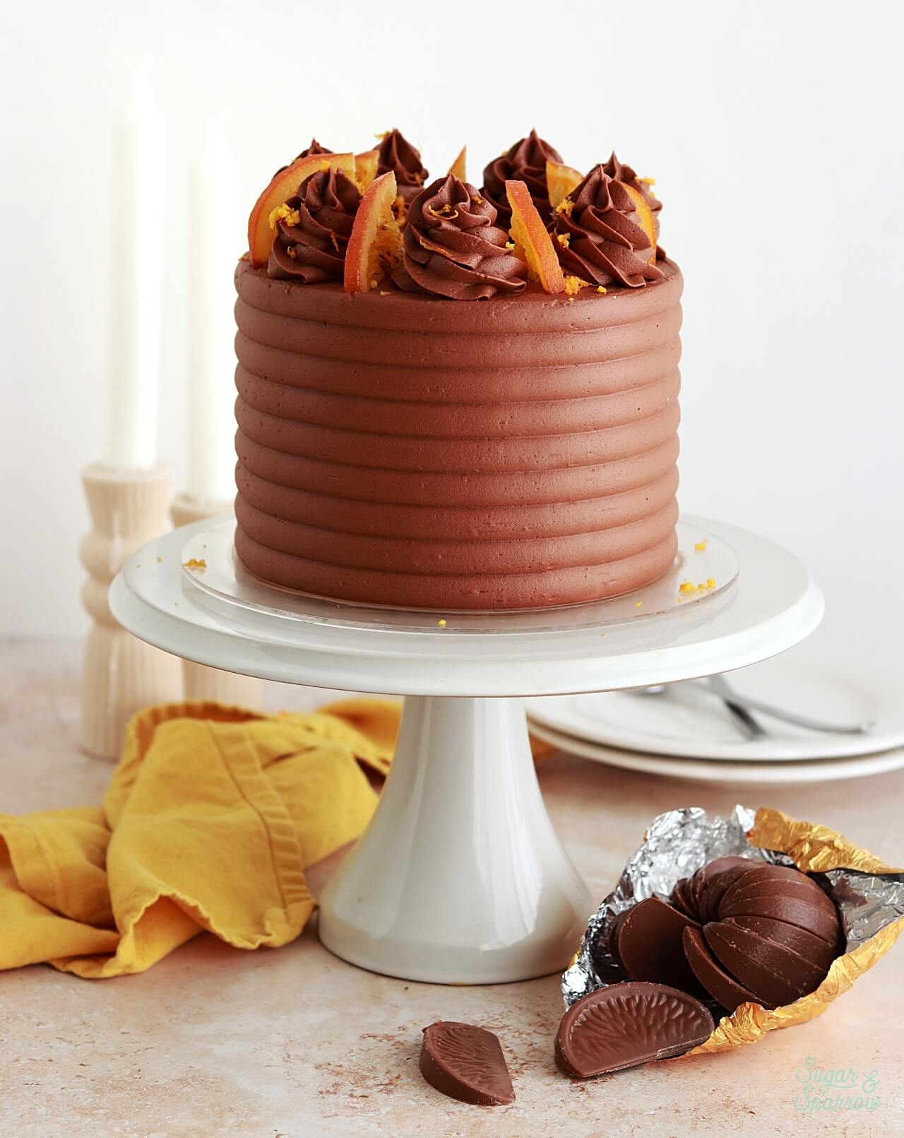 Chocolate Orange Cake, image size:1280x1610