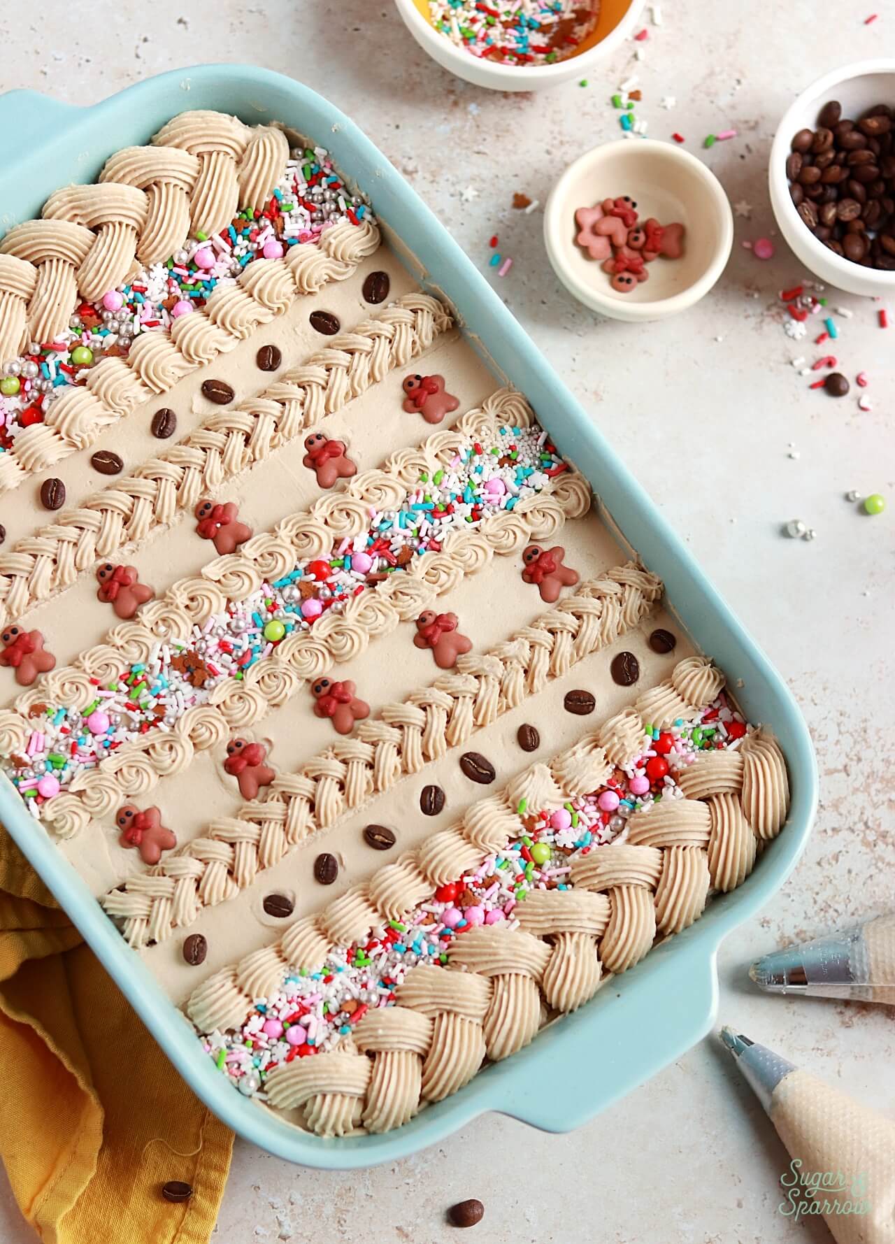 gingerbread latte sheet cake recipe