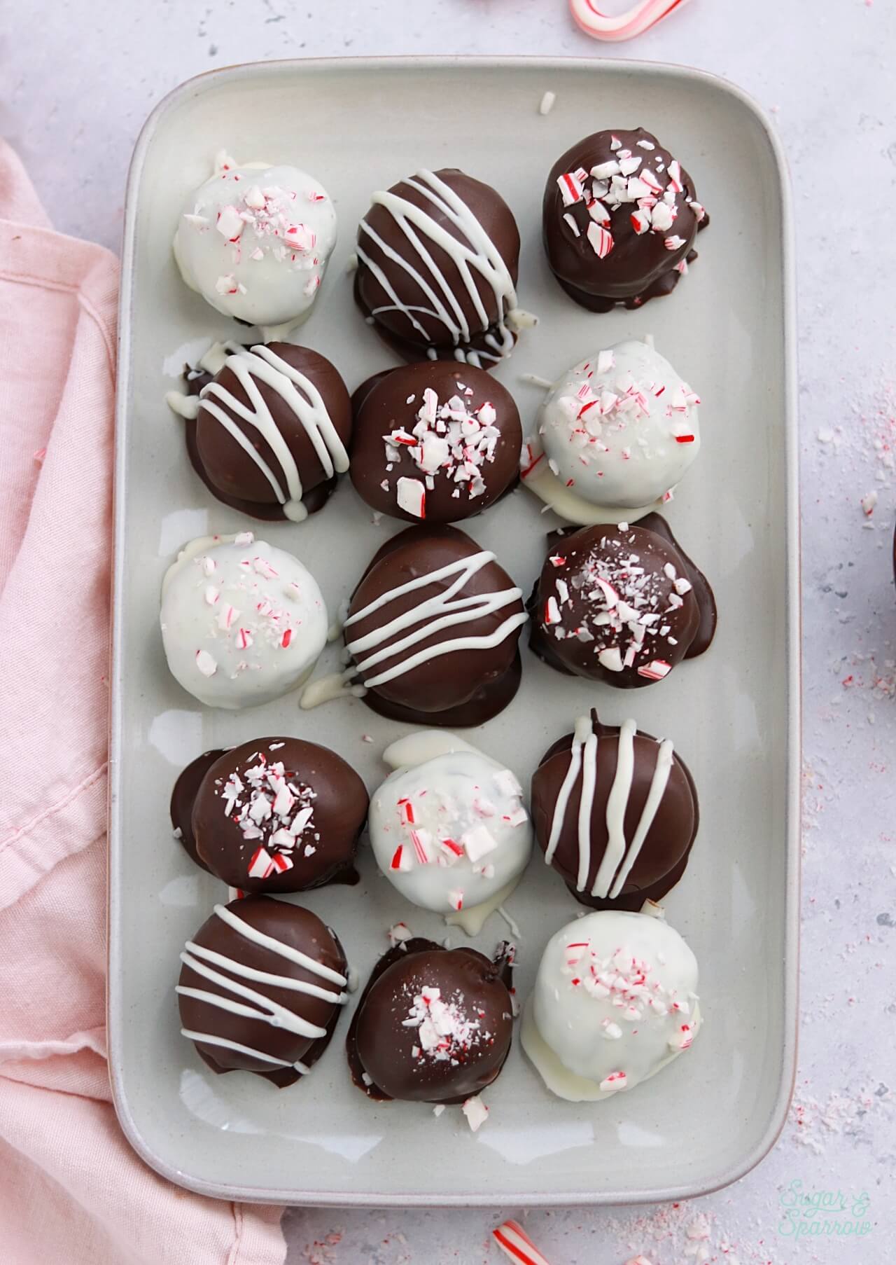 peppermint oreo truffles cookie exchange recipe ideas