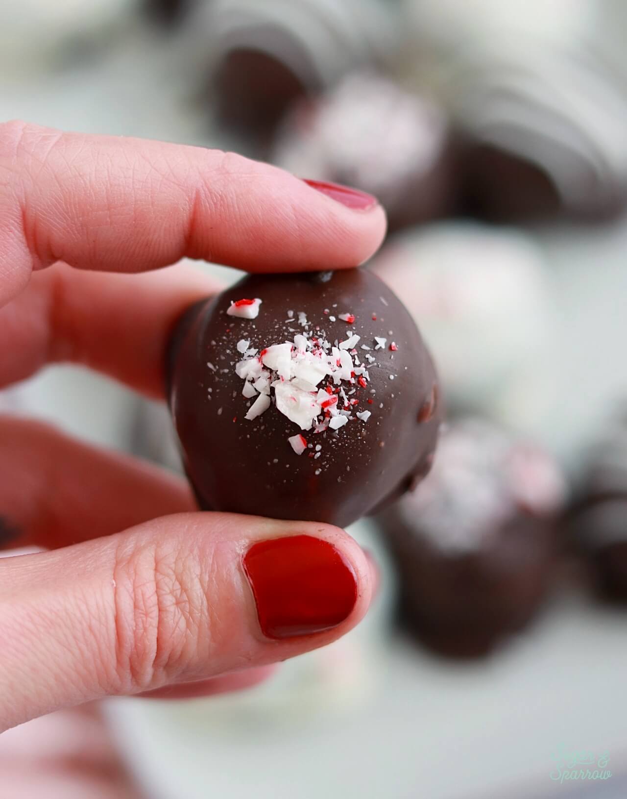 holiday cookie ideas peppermint oreo truffles