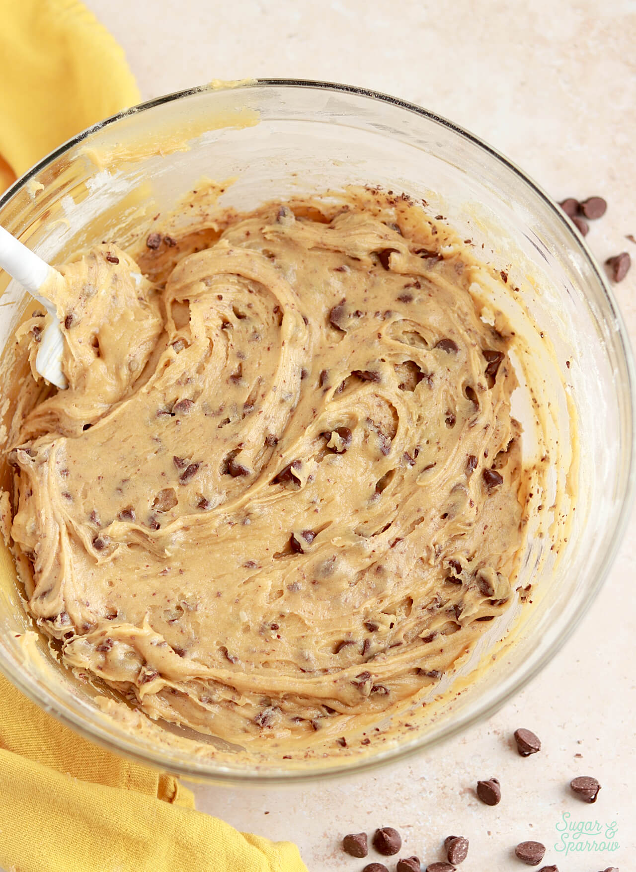 easy sheet pan chocolate chip cookie cake