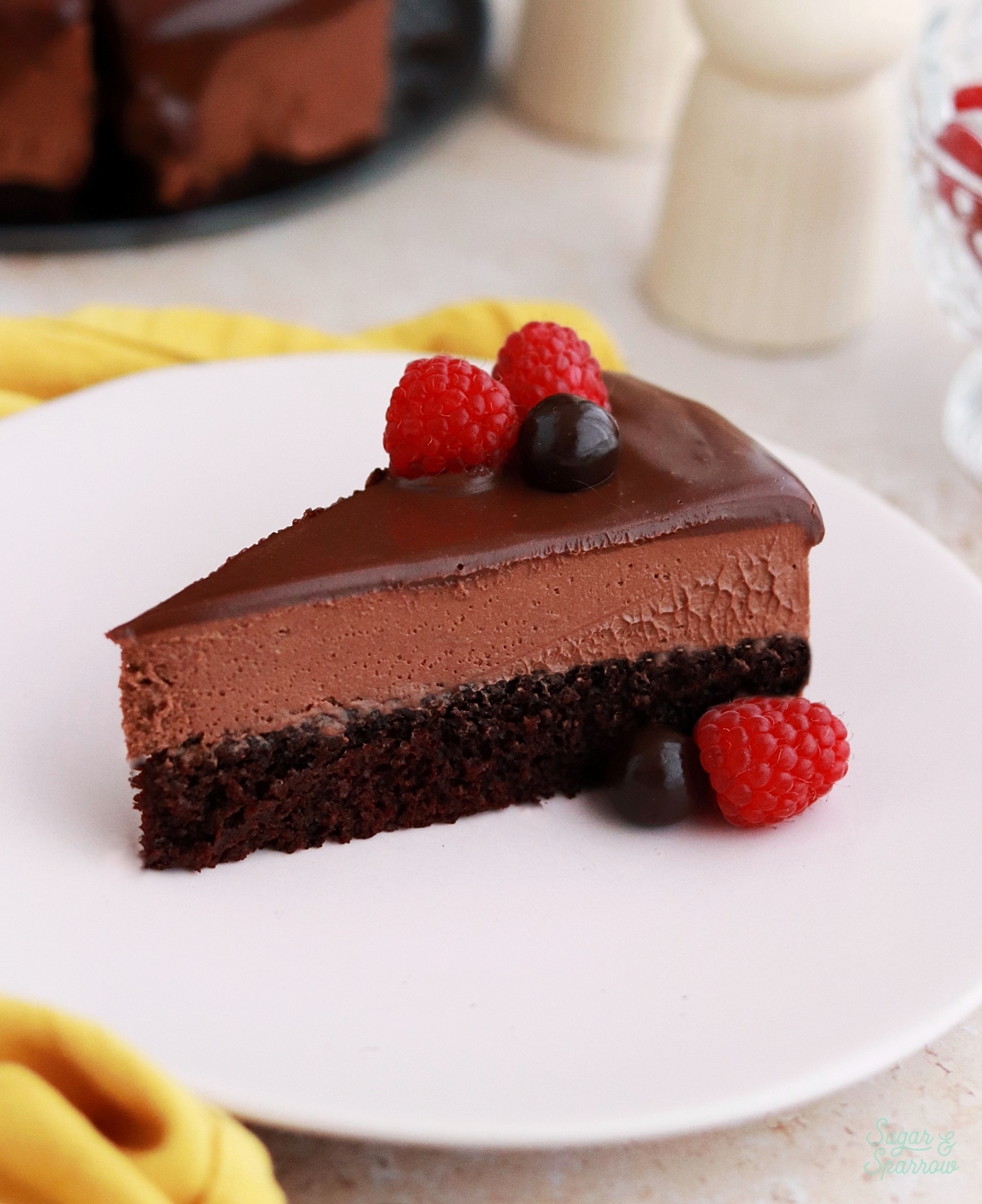 chocolate mousse cake easy