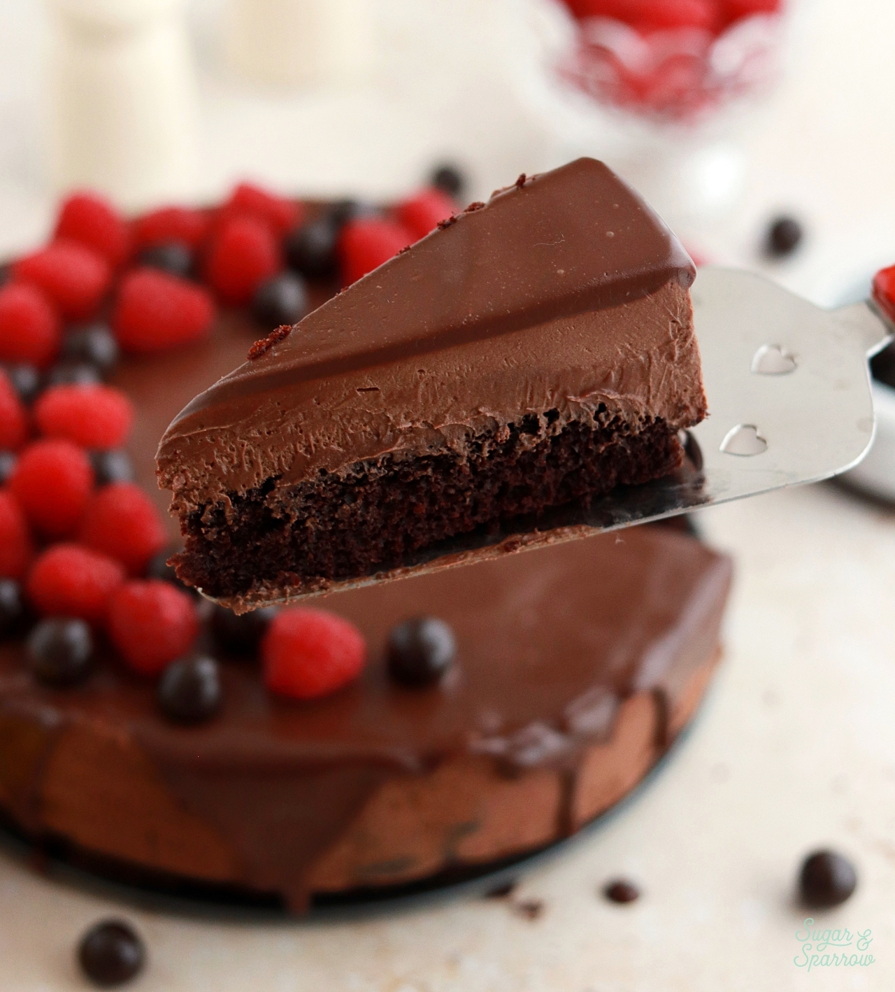 chocolate cake recipe with chocolate mousse